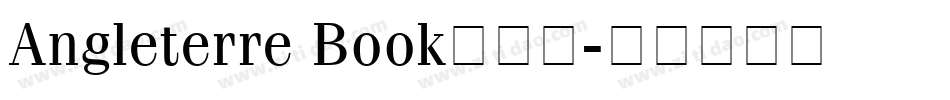 Angleterre Book转换器字体转换